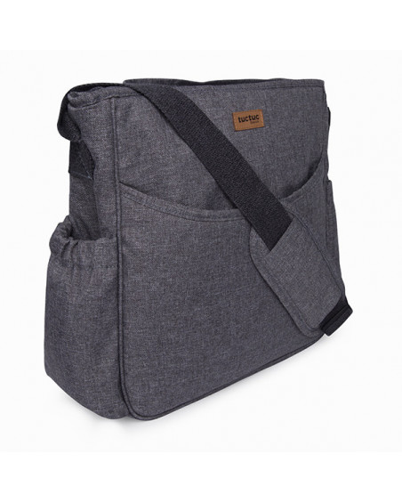 Pushchair bag - buggy basic grey