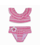 PINK RUFFLES BIKINI FOR GIRLS LOVE SAUVAGE PINK RUFFLES BIKINI FOR GIRLS LOVE SAUVAGE