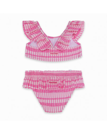 PINK RUFFLES BIKINI FOR GIRLS LOVE SAUVAGE PINK RUFFLES BIKINI FOR GIRLS LOVE SAUVAGE