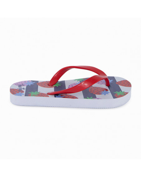 RED STRAWBERRY FLIP FLOPS FOR GIRLS SWEET STRAWBERRIES RED STRAWBERRY FLIP FLOPS FOR GIRLS SWEET STRAWBERRIES