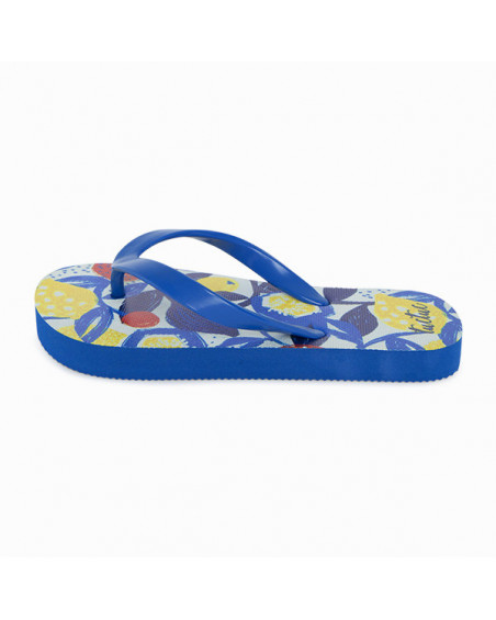 BLUE FRUITS FLIP FLOPS FOR GIRLS LEMONADE BLUE FRUITS FLIP FLOPS FOR GIRLS LEMONADE