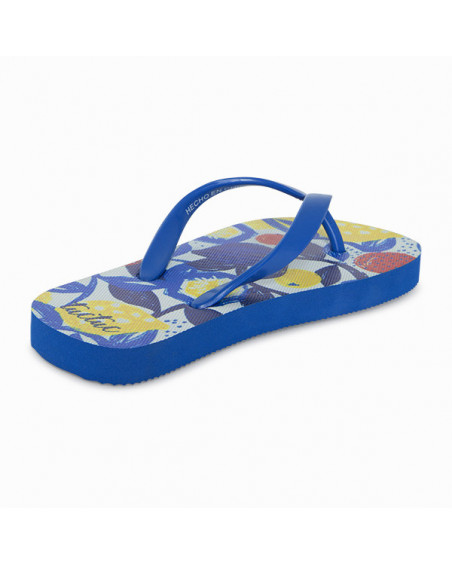BLUE FRUITS FLIP FLOPS FOR GIRLS LEMONADE BLUE FRUITS FLIP FLOPS FOR GIRLS LEMONADE