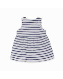 BLUE STRIPED TOWEL DRESS FOR GIRLS FORMENTERA BLUE STRIPED TOWEL DRESS FOR GIRLS FORMENTERA