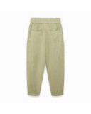 GREEN JOGGING TWILL TROUSERS FOR GIRLS SAFARI VACAY GREEN JOGGING TWILL TROUSERS FOR GIRLS SAFARI VACAY