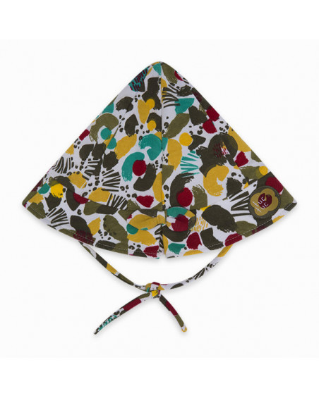 GREEN PRINTED JERSEY HAT FOR GIRLS ZANZIBAR GREEN PRINTED JERSEY HAT FOR GIRLS ZANZIBAR