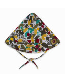 GREEN PRINTED JERSEY HAT FOR GIRLS ZANZIBAR GREEN PRINTED JERSEY HAT FOR GIRLS ZANZIBAR