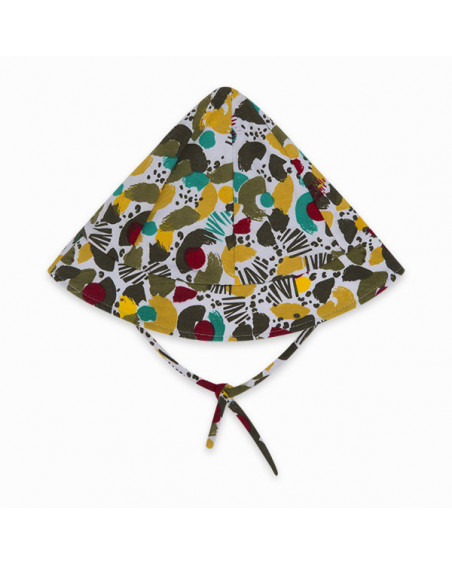 GREEN PRINTED JERSEY HAT FOR GIRLS ZANZIBAR GREEN PRINTED JERSEY HAT FOR GIRLS ZANZIBAR