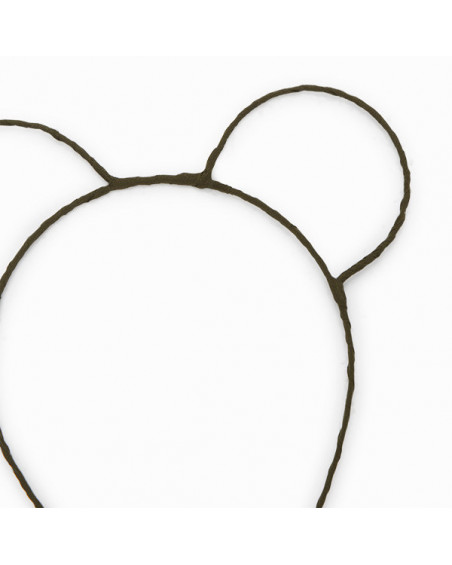 GREEN EARS RIGID HAIRBAND FOR GIRLS ZANZIBAR GREEN EARS RIGID HAIRBAND FOR GIRLS ZANZIBAR