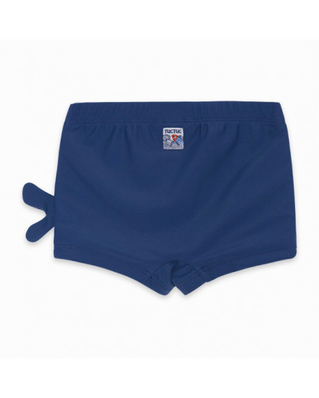 BLUE FISHES BOXERS FOR BOYS KAMOGAWA BLUE FISHES BOXERS FOR BOYS KAMOGAWA