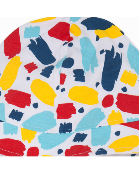 BLUE PRINTED JERSEY HAT FOR GIRLS DRAW A REX BLUE PRINTED JERSEY HAT FOR GIRLS DRAW A REX