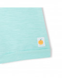 Blue buttons jersey t-shirt and bermudas for boys picnic time