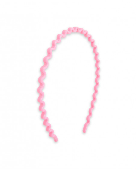 Pink 3 rigid hairband set for girls ready to bloom