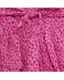 Pink ruffles poplin skirt for girls ready to bloom Pink ruffles poplin skirt for girls ready to bloom
