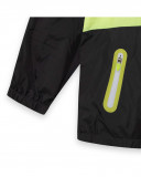Green hooded wind stopper for boys play Green hooded wind stopper for boys play