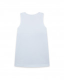 White printed jersey dress for girls little pirates White printed jersey dress for girls little pirates