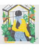 Dress long sleeves gardener eco gardener