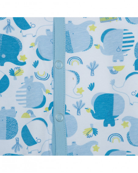 Blue long with feet jersey rompers for boys so cute Blue long with feet jersey rompers for boys so cute