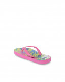 Pink flowers flip flops for girls ready to bloom