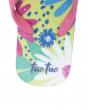 Pink flowers flip flops for girls ready to bloom