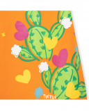 Orange cactus jersey t-shirt for girls funcactus