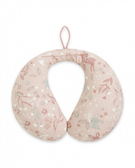 Neck cushion +18m little forest pink