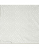 Knitted bamboo + terrycloth blanket love grey Knitted bamboo + terrycloth blanket love grey
