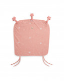 Cotton curtain + 3 magnetic strips moon & star pink Cotton curtain + 3 magnetic strips moon & star pink