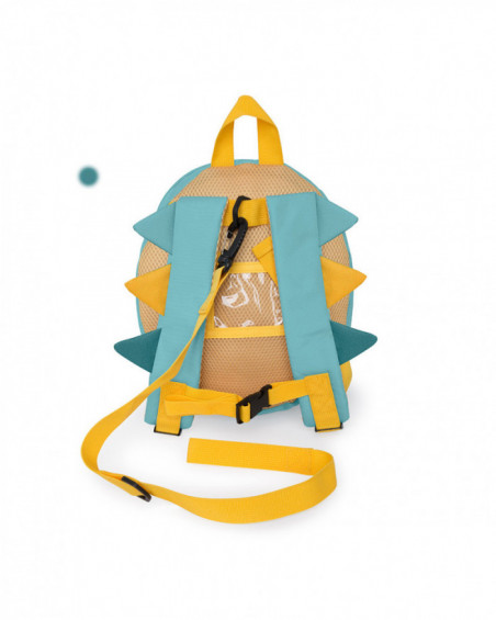 Nursery school backpack rigid hello dino blue
