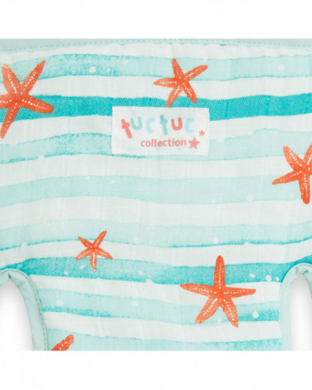 Bamboo multifunction mattress starfish green Bamboo multifunction mattress starfish green