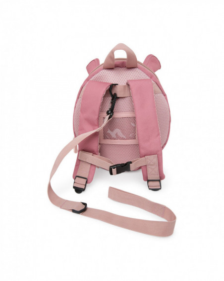 Nursery school backpack rigid little forest pink