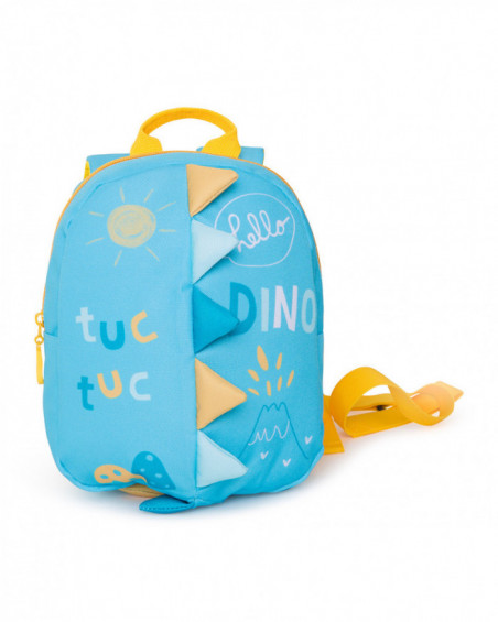 Nursery school backpack neoprene hello dino blue Nursery school backpack neoprene hello dino blue