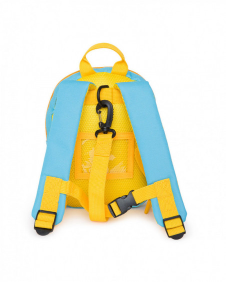 Nursery school backpack neoprene hello dino blue Nursery school backpack neoprene hello dino blue