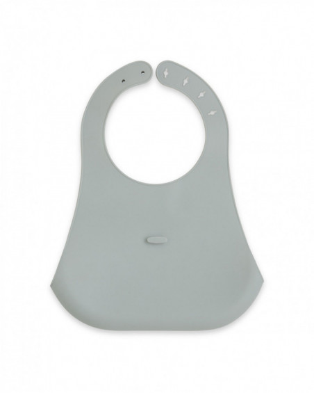 Folding silicone bib tuctuc&friends grey Folding silicone bib tuctuc&friends grey