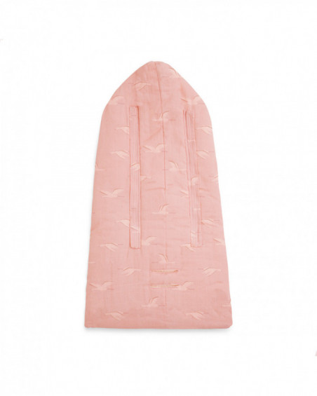 3 seasons footmuff hood & harness lady bird pink 3 seasons footmuff hood & harness lady bird pink