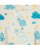 Mat - buggy hello dinos blue Mat - buggy hello dinos blue