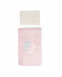 Cotbed quilt + bumper 120x60 weekend constellation pink Cotbed quilt + bumper 120x60 weekend constellation pink