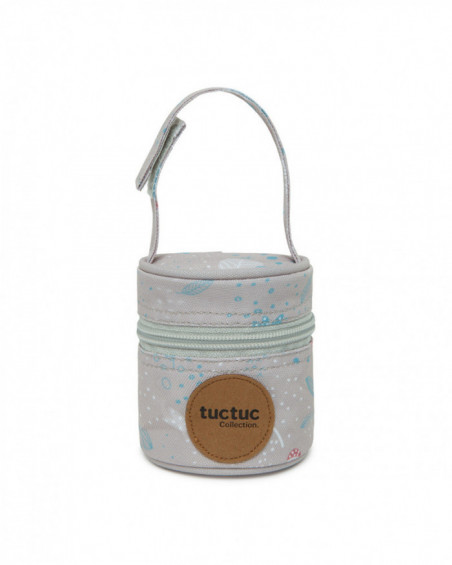 Soother bag little forest grey