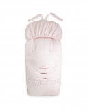 Fake leather winter footmuff love pink Fake leather winter footmuff love pink