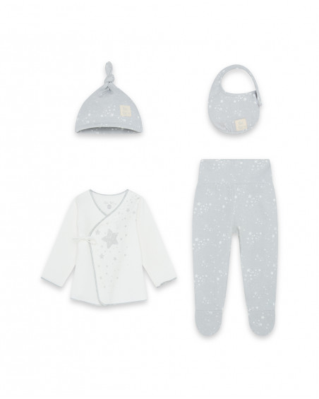 Set primera puesta constellation gris 3-6m Set primera puesta constellation gris 3-6m