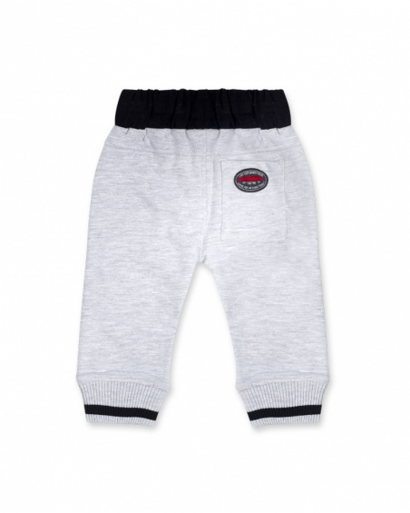 Connect Gray Boy's Plush Pants