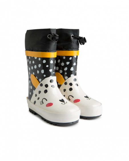 Dog'S Mix Girl Brown Wellington Boots