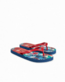 Girl's red flip flops Hello Playa