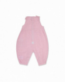 Pink flat jumpsuit for girl Turtles