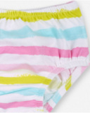 Striped knit dress for girl Turtles