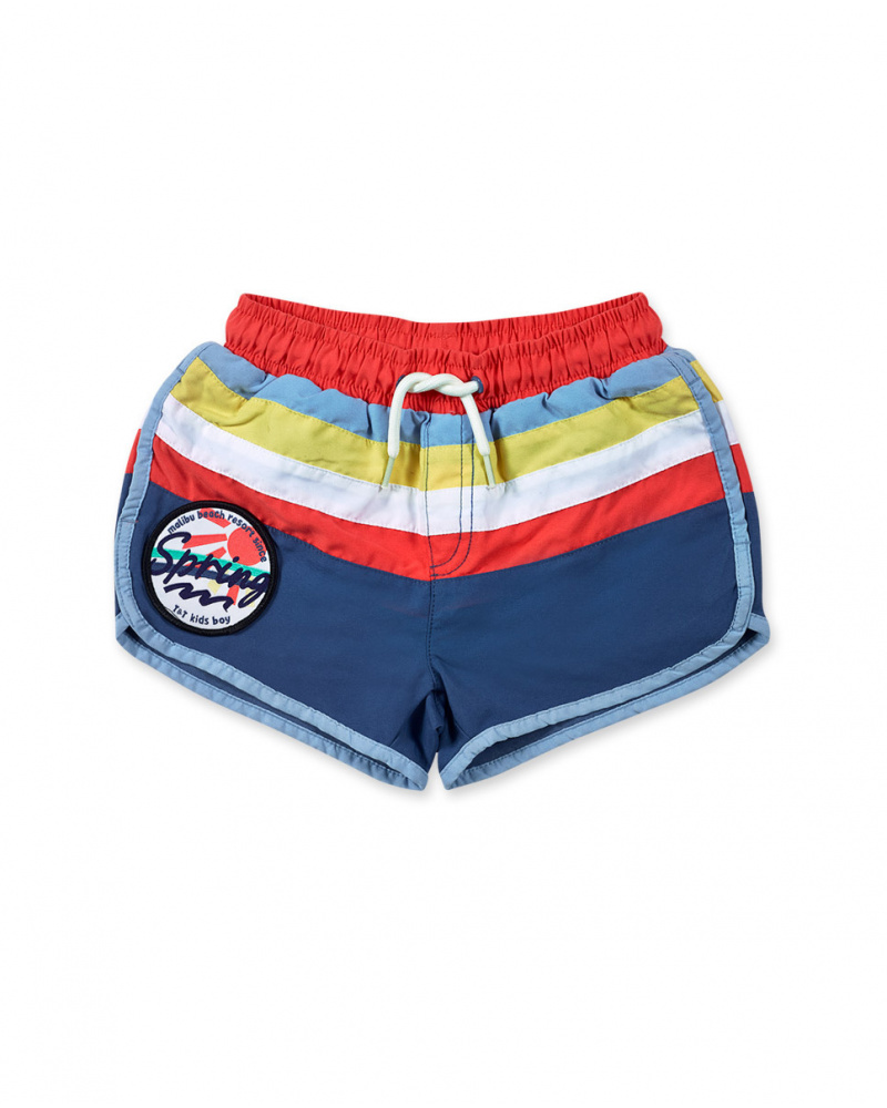 Striped bermuda shorts for boy Spring Break
