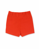 Red knit Bermuda shorts for boy Basics Baby