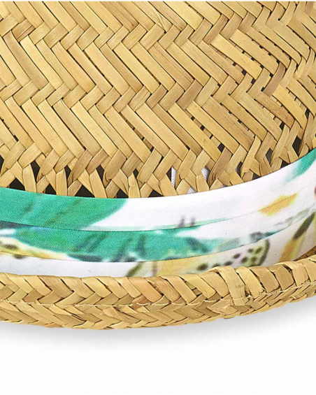 Tropic Feelings girl raffia hat