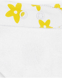 White knitted bandana for girl Sunday