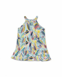 Treasure Island girl's printed knit dress