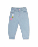 Tiny Critters girl's denim trousers
